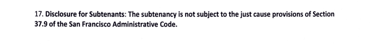 The problematic lease clause